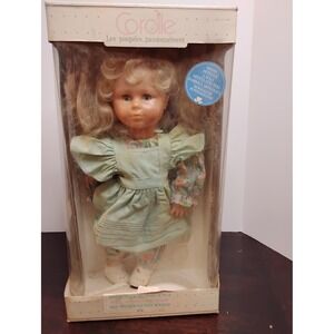 Corolle Alexandrine Cavatine Vintage Articulated Toddler Doll 3234 Blonde 16in